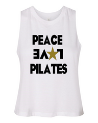 Peace Love Pilates Star - Racerback Tank
