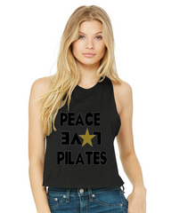Peace Love Pilates Star - Racerback Tank