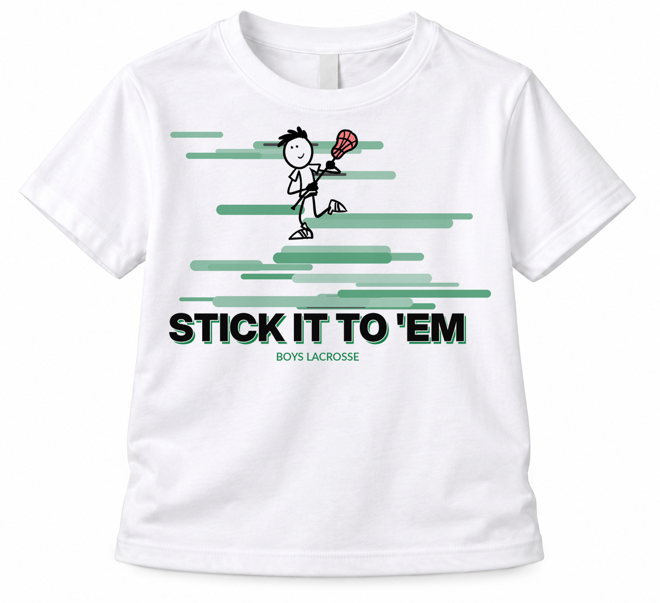 Stickteez boys lacrosse T-shirt mockup