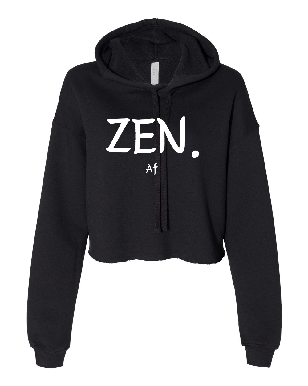 Zen AF- Fleece Cropped Hoodie