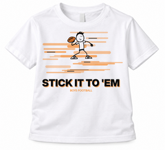 Stickteez boys football T-shirt mockup
