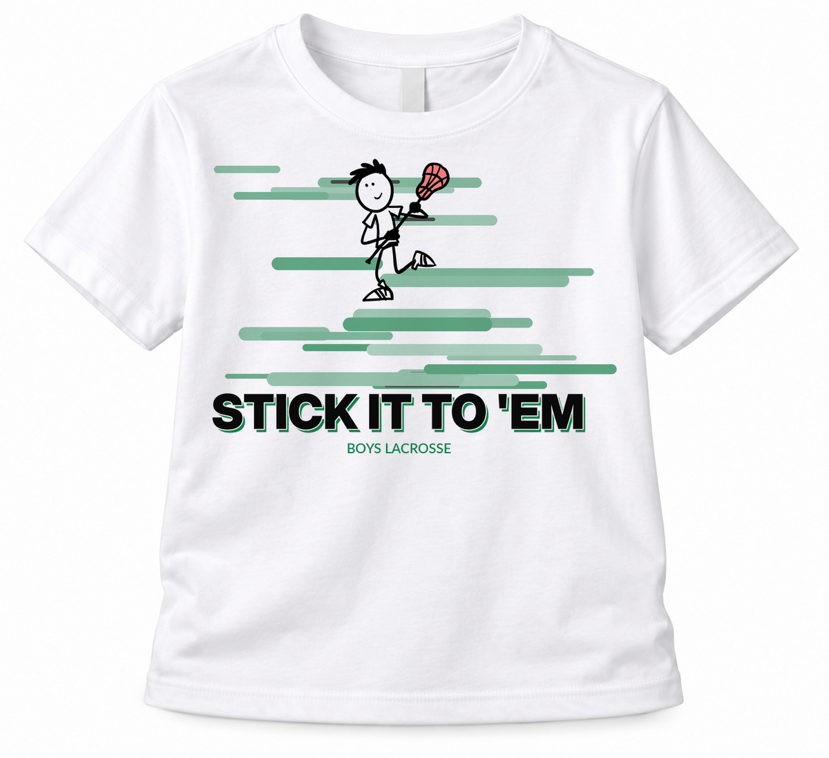 Stickteez boys lacrosse T-shirt mockup
