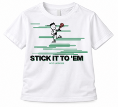 Stickteez boys lacrosse T-shirt mockup