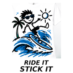 Stickteez Boys Surfing graphic